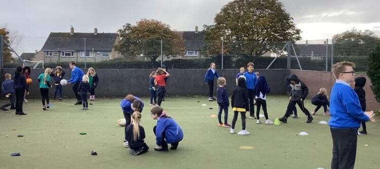 Sports Leaders first session